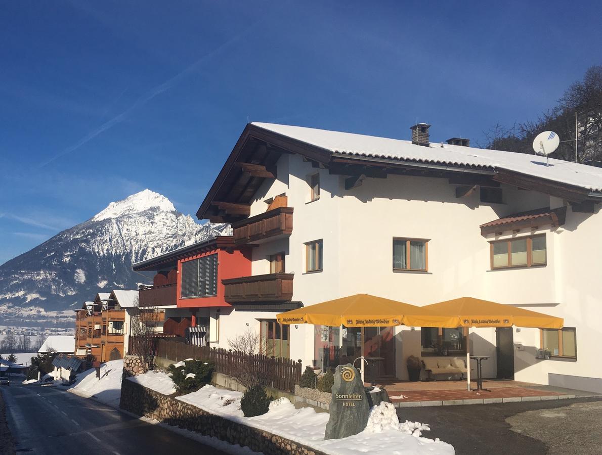 Das Sonnleiten Ski- Und Motorradhotel Bruck Im Zillertal Bruck am Ziller المظهر الخارجي الصورة